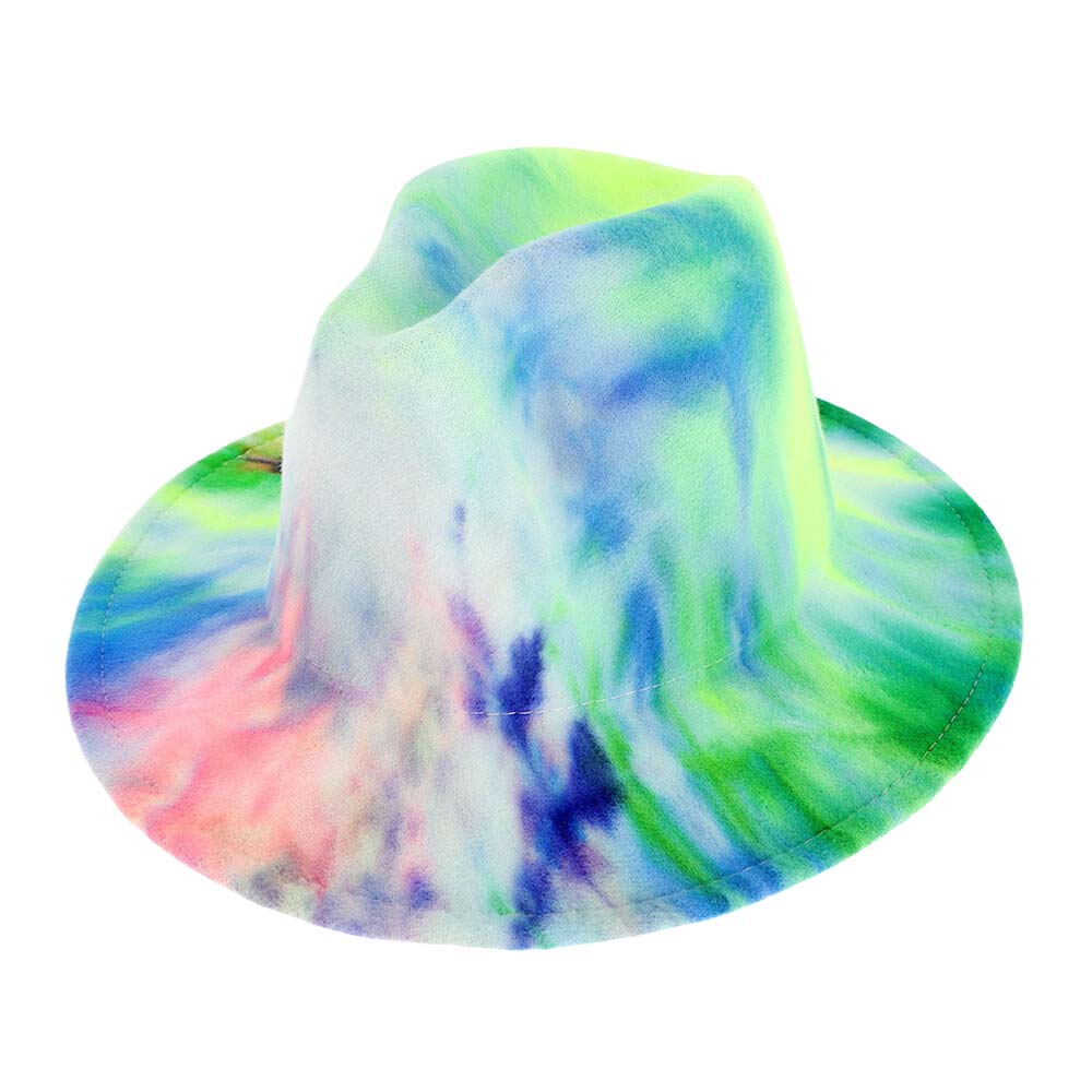 Multi Tie Dye Patterned Panama Hat, a beautiful & comfortable Panama hat is suitable for summer wear to amp up your beauty & make you more comfortable everywhere. Perfect for keeping the sun off your face, neck, and shoulders. It's an excellent gift item for your friends & family or loved ones this summer.