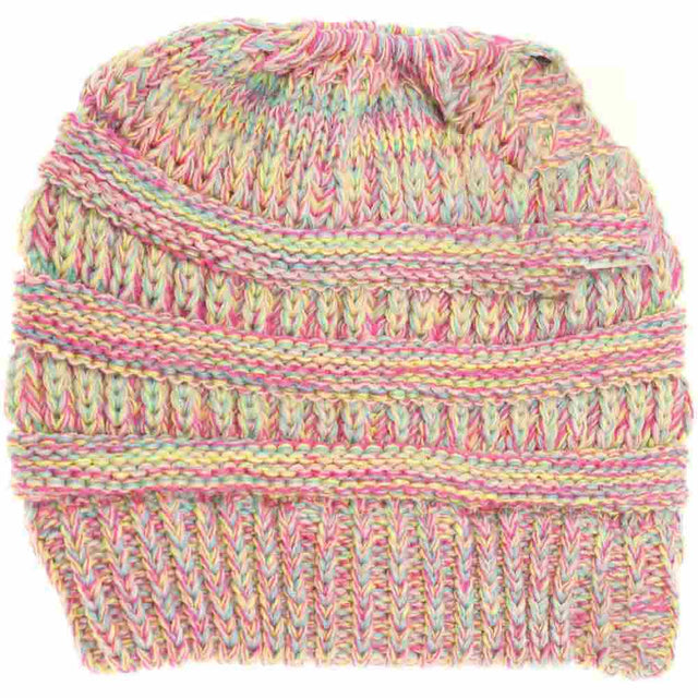 Multi Multi-Tone CC Beanie Tail features expertly crafted knit construction, combining multiple tones for a refined, layered look. Designed for optimal warmth and comfort, it includes a distinctive tail detail that enhances fit and style. This beanie offers a perfect balance of functionality and sophistication, making it an essential accessory for colder seasons and outdoor activities. 