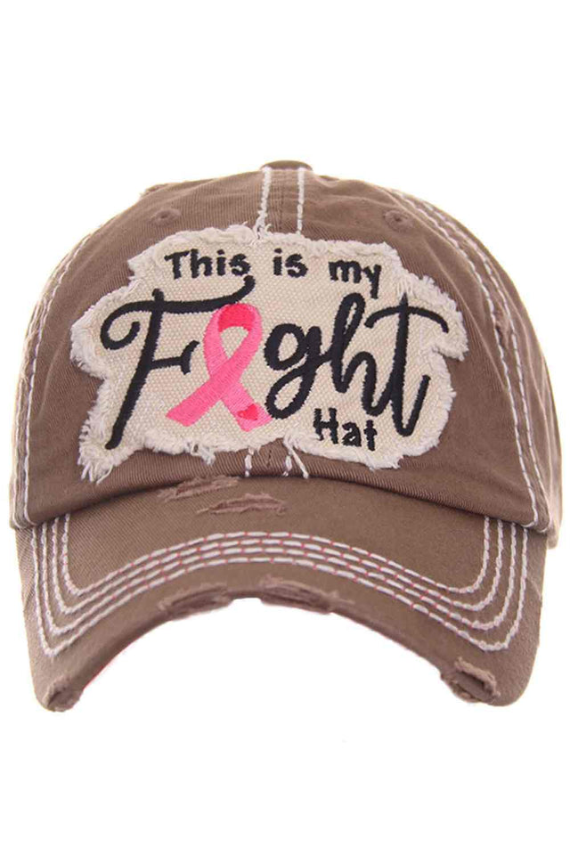 Multi Make a bold statement with the THIS IS MY FIGHT HAT Washed Vintage Baseball Cap, featuring a rugged, worn-in look that exudes confidence. Designed with a classic curved brim and comfortable fit, it’s perfect for everyday wear with a touch of attitude.