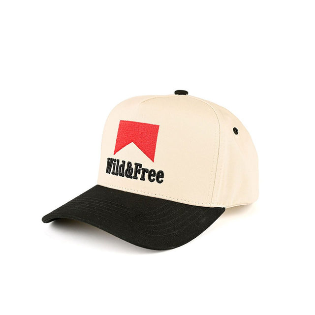 Multi CC Beanie “Wild and Free” Letter Embroidered Two-Tone Trucker Hat Baseball Cap features bold embroidered lettering with a stylish two-tone design for a trendy, laid-back look. The classic trucker style offers breathable comfort and an adjustable fit, making it perfect for everyday casual wear.