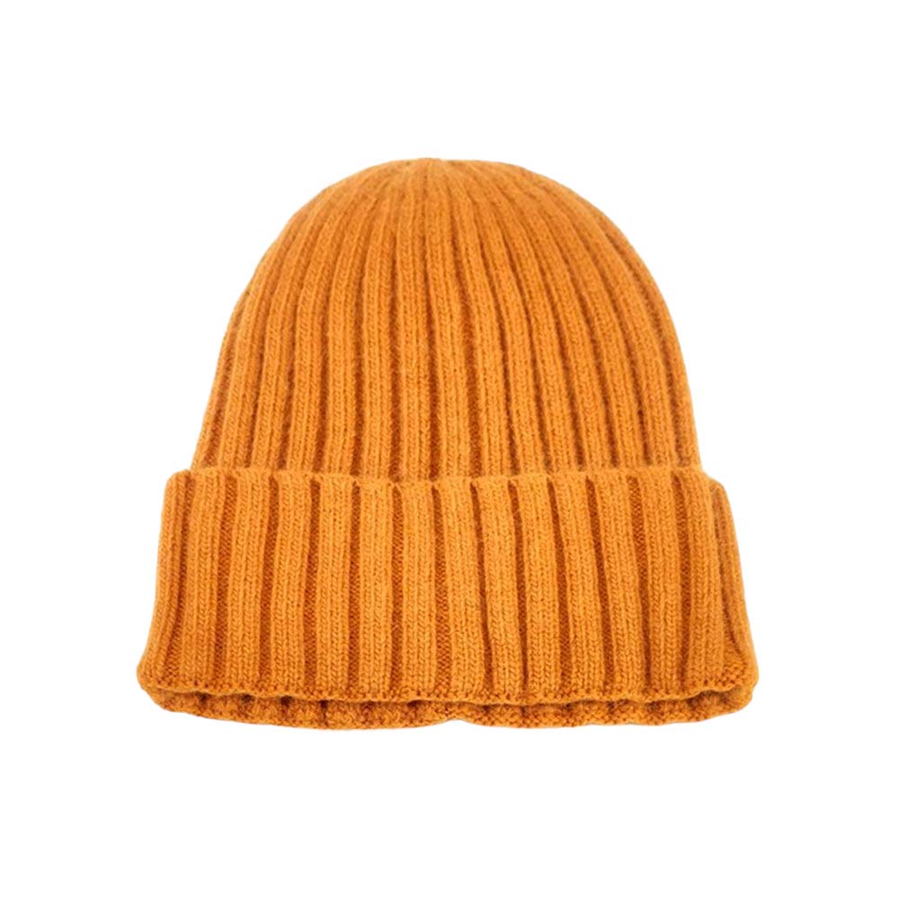 Mustard Beautiful Solid Knit Beanie Hat, wear this beautiful beanie hat with any ensemble for the perfect finish before running out the door into the cool air. An awesome winter gift accessory and the perfect gift item for Birthdays, Christmas, Stocking stuffers, Secret Santa, holidays, anniversaries, etc. Stay warm & trendy!