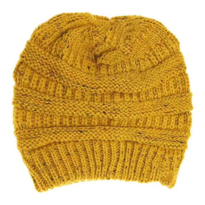 Mustard Flecked Beanie Tail CC Beanie combines functional warmth with stylish design. Crafted from a soft, flecked knit fabric, it offers durable comfort for cold weather. Its signature tail silhouette adds a modern twist, providing a relaxed fit that accommodates various hairstyles. Ideal for outdoor activities or everyday wear, this beanie ensures you stay cozy while maintaining a polished look.