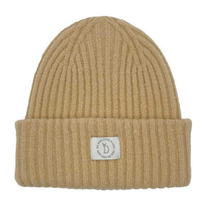 Mustard Solid Knitted Beanie Hat, is crafted with a soft Acrylic material, making it lightweight and comfortable. Its ribbed-knit construction delivers warmth and protection in cool weather. Its one-size-fits-all design makes it a great gift choice for men, women, or children.