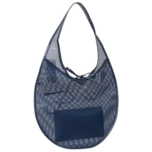 Mesh Tote Bag - Navy