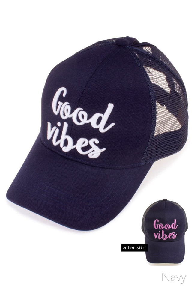 Navy C.C PONY CAP is a stylish and versatile accessory that combines fashion and function. Made with high-quality materials, this cap is designed for durability and comfort. Perfect for any outdoor activity, it provides sun protection and keeps your hair in place with its built-in ponytail holder.