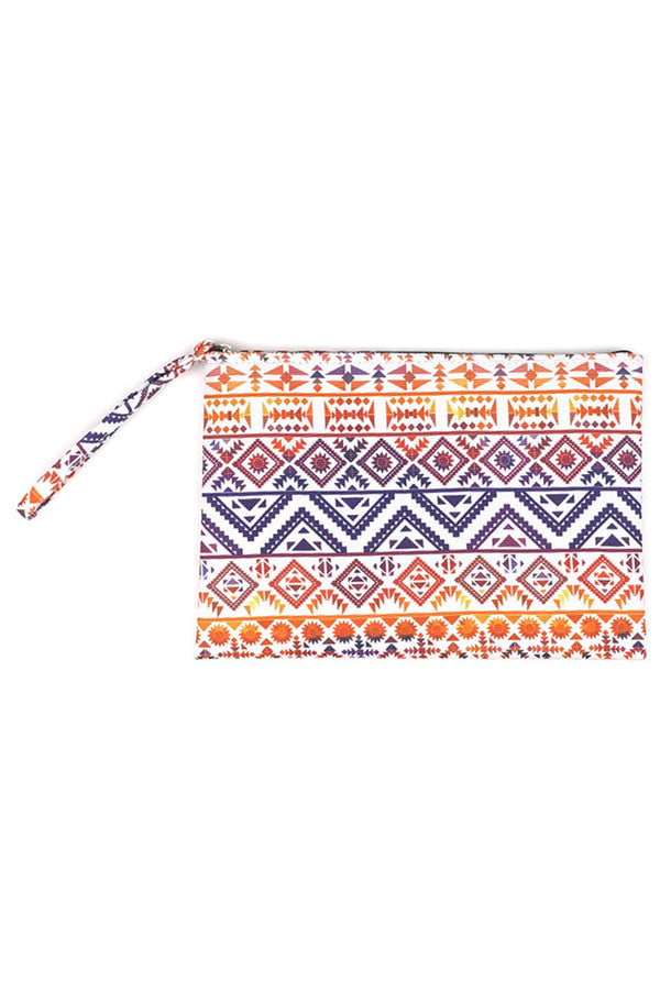 Colorful Tribal Pouch showcases vibrant tribal patterns crafted with attention to detail, making it both a stylish and functional accessory. Its compact size is ideal for organizing essentials, while the durable material ensures long-lasting use. Perfect for adding a unique cultural touch to your everyday carry.