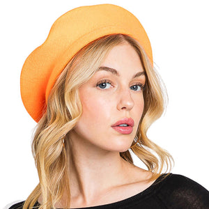 Trendy Fashionable Winter Stretchy Solid Beret Hat