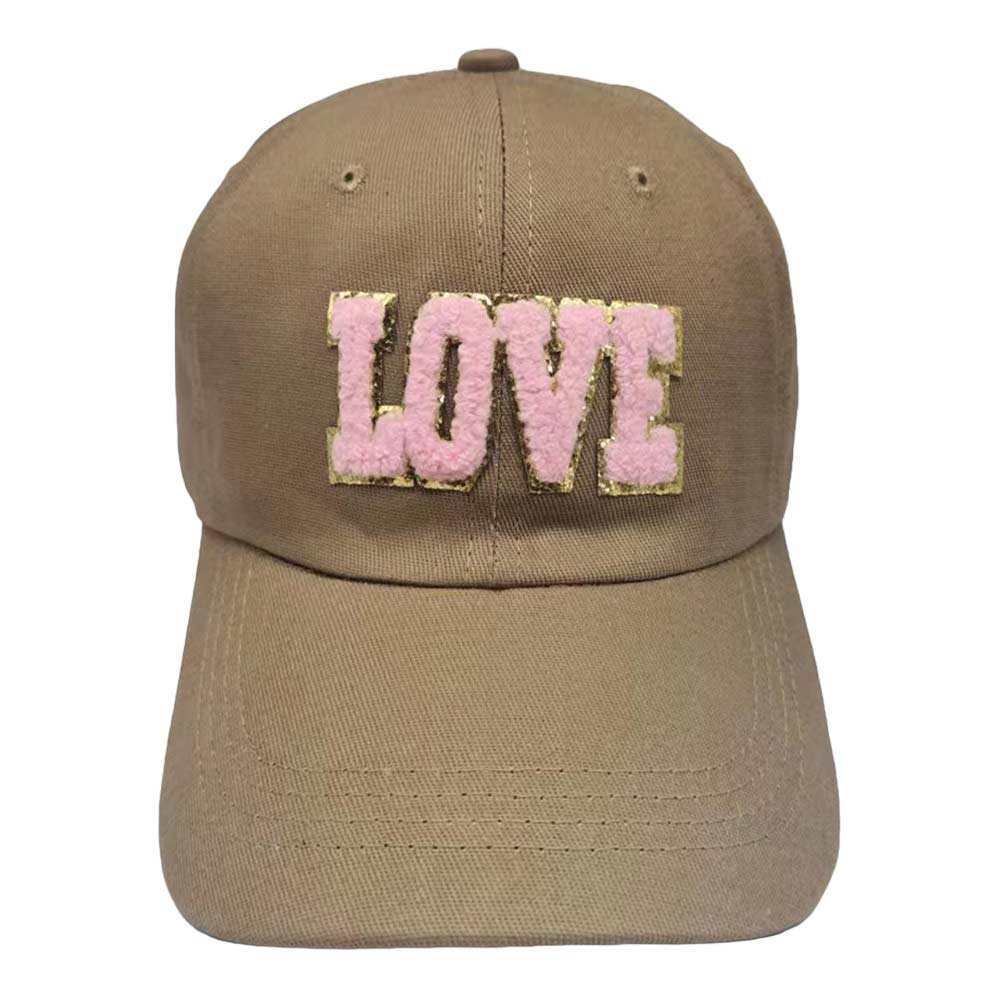 Neutral Love Message Baseball Cap, features a classic collection to show your love with every step you take and an adjustable back strap to fit most sizes. Expertly embroidered with the words “Love”, this stylish cap is perfect for everyday outings. It's an excellent gift for your friends, family, or loved ones.