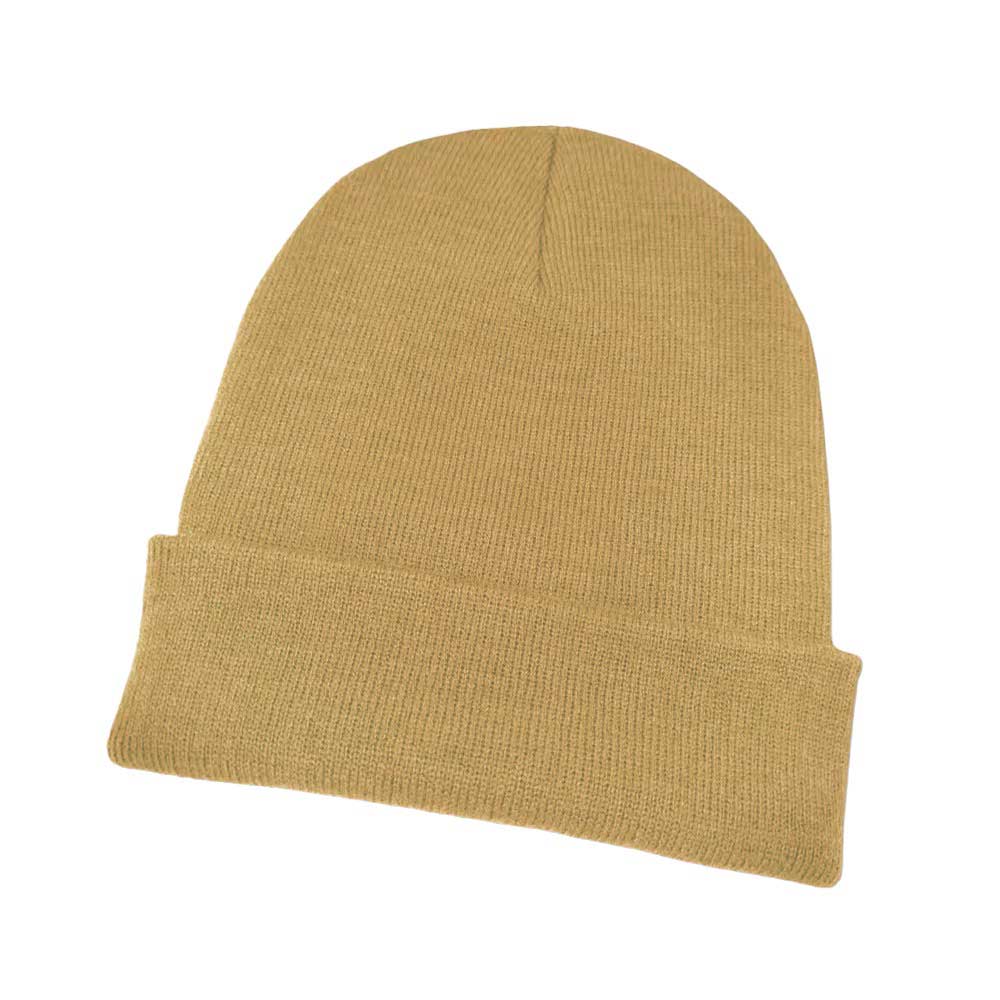Neutral Solid Knit Beanie Hat, Stay warm and stylish with this classic piece. Made from high-quality yarn, this beanie is designed to keep you comfortable in colder weather conditions. Its snug fit provides optimal heat retention to keep you insulated. Available in a range of colors, this beanie is perfect for winter weather.