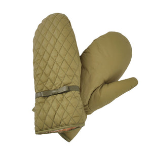 Olive Green Quilted Puffer Padded Mitten Gloves, are extra warm, cozy, and beautiful mittens that will protect you from the cold weather. Wear gloves or a cover-up as a mitten to make your outfit gorgeous. A beautiful gift for the persons you care about the most. Winter will be more comfortable with this cozy mitten.