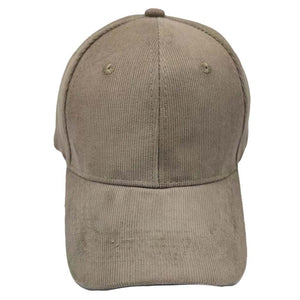 Olive Green Solid Corduroy Baseball Cap, this stylish is designed with comfortable durability in mind. This lightweight cap will keep you comfortable in any weather. This classic baseball cap is perfect for everyday outings. It's an excellent gift for your friends, family, or loved ones.