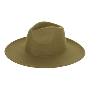 Olive Green Solid Fedora Panama Hat, is offering breathable comfort for the perfect summer look. The brim offers shade from the sun and the classic fedora shape makes it a timeless accessory. Look your best and stay comfortable in this stylish Solid Fedora Panama Hat. 