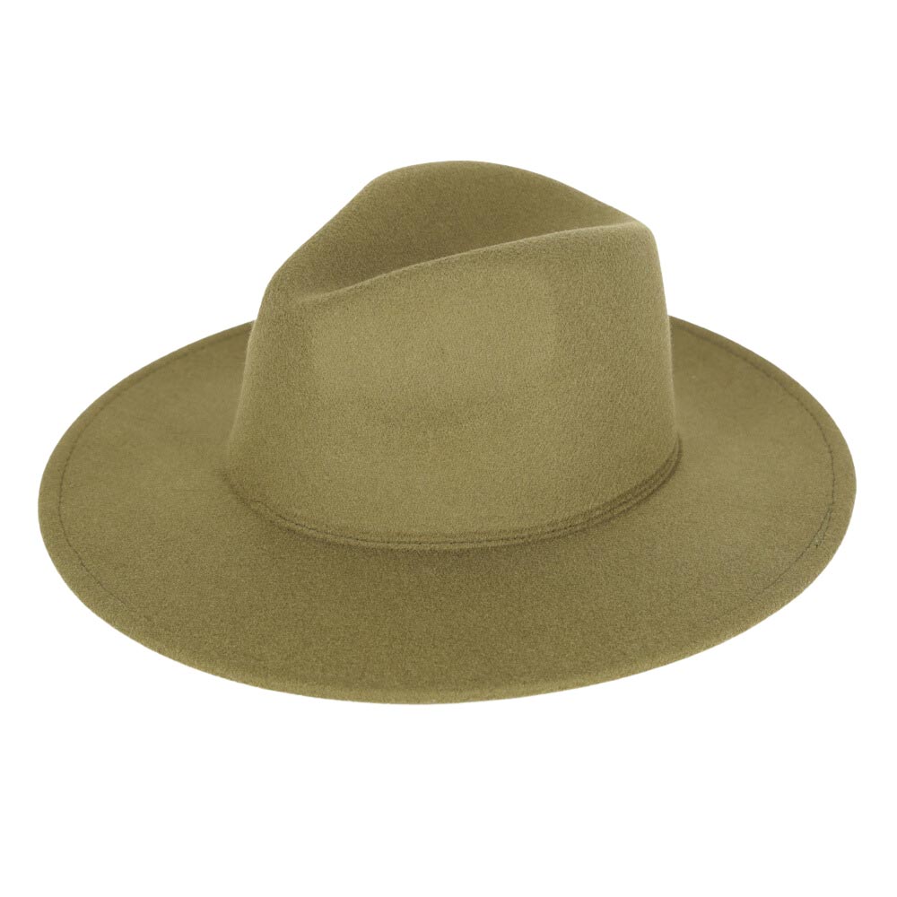 Olive Green Trendy Solid Panama Hat, This unique, timeless & classic Hat with solid color trim that looks cool & fashionable. This Panama hat is a good companion when you go shopping, fishing, beach travel, or camping. Can be used throughout all seasons to keep you safe from the sun. Stay comfortable throughout the year.