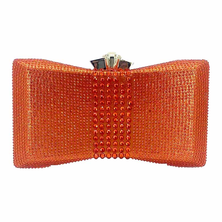 Orange Bling Evening Clutch Crossbody Bag, perfectly goes with any outfit and shows your trendy choice to make you stand out on your special occasion. Carry out this bling evening crossbody bag while attending a special occasion. Perfect for carrying makeup, money, credit cards, keys or coins, etc.