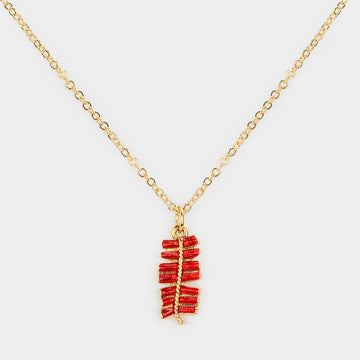 Madeline Love Red Firecracker Pendant Necklace - Necklaces