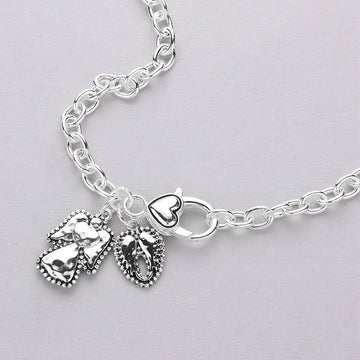 Madeline Love Antique Silver Antique Metal Angel Wing Pendant Necklace - Necklaces