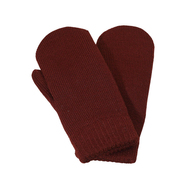 Assorted Soft knit winter mittens designed for warmth and comfort in cold weather. Featuring a ribbed cuff for a snug fit and a classic solid design, these mittens are perfect for everyday wear, outdoor activities, or gifting. Comes in a 12-pack with assorted neutral and seasonal shades.