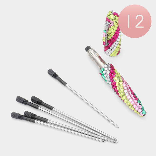 Madeline Love Silver 12PCS - Ballpoint Pen Refills - Jewelry