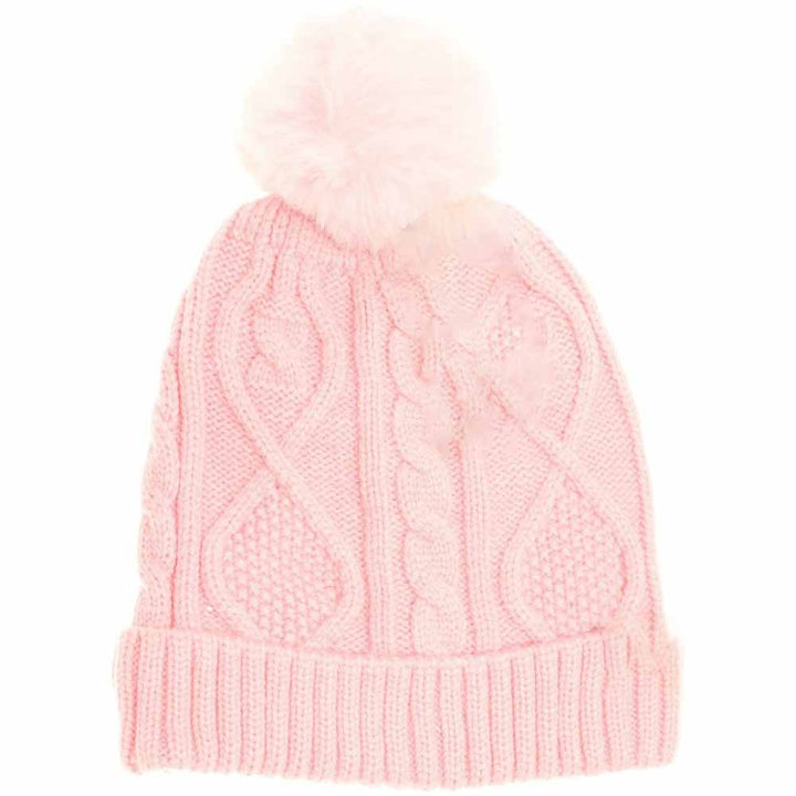 PalePink Kids Matching Fur Pom accessories provide a stylish and practical solution to chilly weather. Made from soft, high-quality materials, these fur poms add warmth and a playful finishing touch to children's outfits. Perfect for coordinating looks among siblings, they offer both comfort and a cohesive style statement for your little ones. 