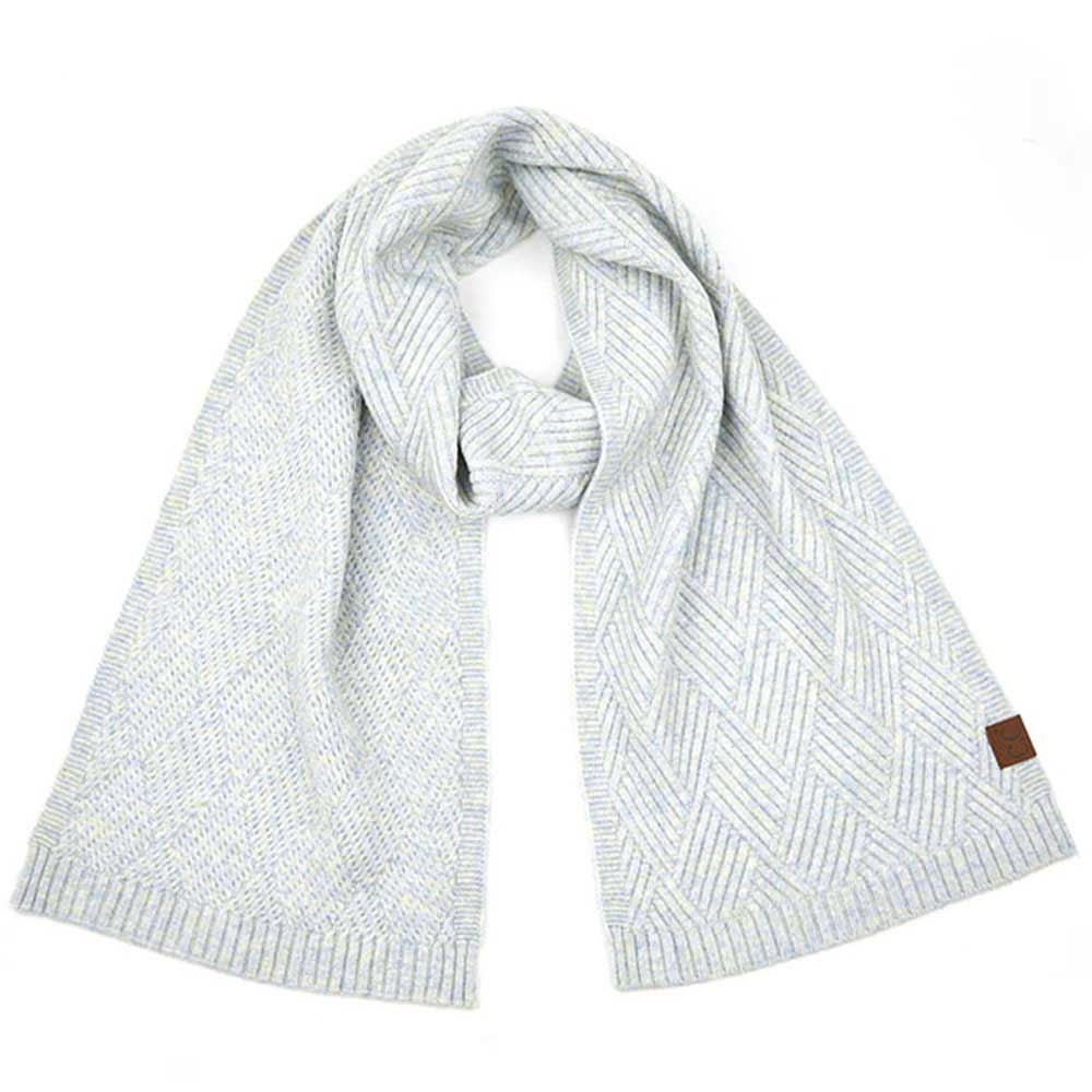Patel Blue C.C Diagonal Stripes Criss Cross Pattern Scarf, adds a modern twist to any outfit. Crafted with high-quality fabric, it features a criss-cross pattern in stylish diagonal stripes with vibrant colors to choose from. Perfect for any season, this scarf adds a touch of sophistication. Perfect seasonal gift idea. 