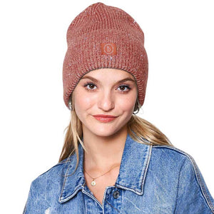 Peach Our Sequin Embellished Lurex Cuff Beanie Hat is the perfect accessory for any winter wardrobe. Its soft-touch lurex material adds a subtle shimmer to your outfit. Awesome winter gift accessory! Perfect gift for Birthdays, holidays, anniversaries, etc. to your friends, family, or loved ones. Happy Winter!
