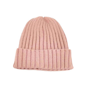Pink Beautiful Solid Knit Beanie Hat, wear this beautiful beanie hat with any ensemble for the perfect finish before running out the door into the cool air. An awesome winter gift accessory and the perfect gift item for Birthdays, Christmas, Stocking stuffers, Secret Santa, holidays, anniversaries, etc. Stay warm & trendy!