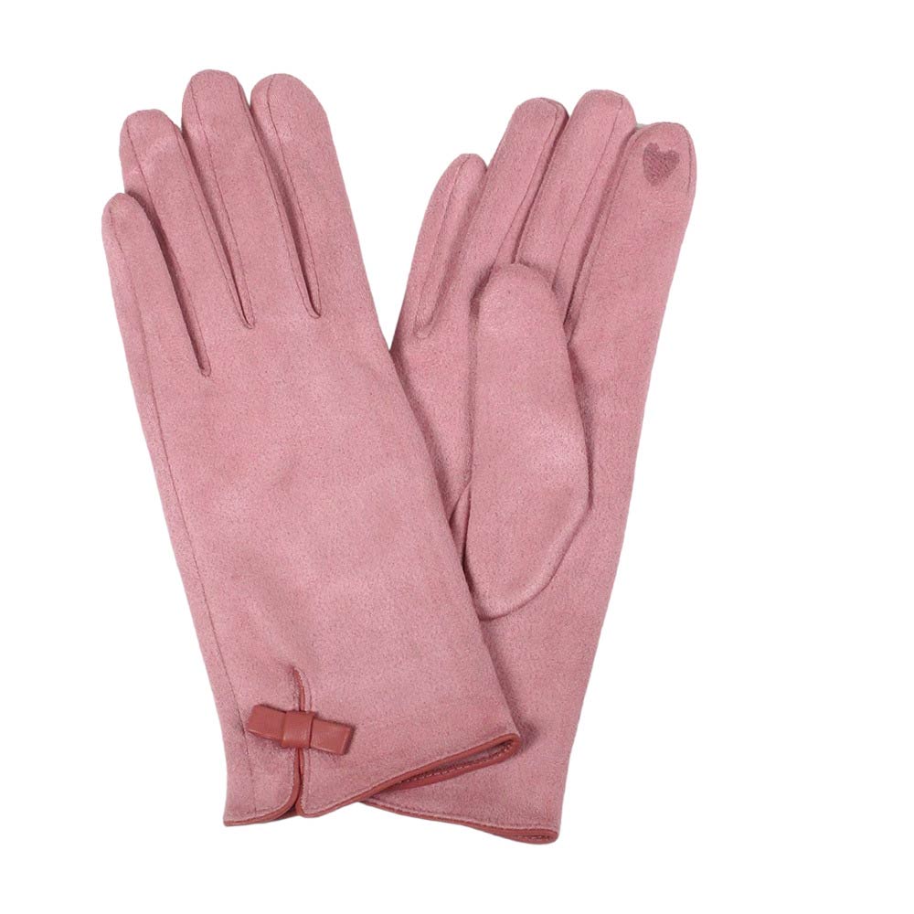 Beige Ribbon Pointed Touch Smart Gloves, give your look so much eye-catchy with ribbon pointed touch smart gloves, a cozy feel. A pair of these gloves are awesome winter gift for your family, friends, anyone you love, and even yourself. Complete your outfit in a trendy style!