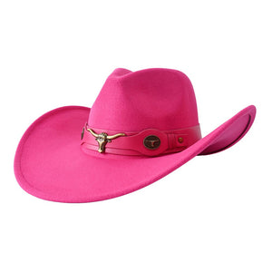 Pink Steer Head Pointed Cowboy Hat, Shield yourself from the sun, and keep your style eye-catchy with this Cowboy Hat! No matter where you go, on the beach, at summer parties, or outside it will keep you cool and comfortable. Perfect gifts for birthdays, Mother’s Day, anniversaries, holidays, Valentine’s Day, etc.