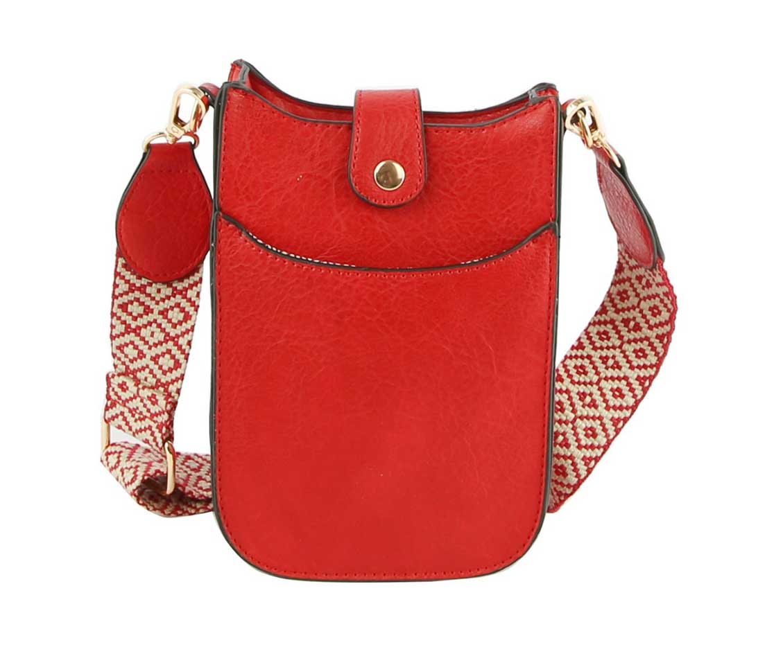 Red Vegan Leather Crossbody Bag with Adjustable Guitar Straps, perfectly goes with any outfit and shows your trendy choice to make you stand out on your occasion. Ideal for keeping your phone, makeup, money, bank cards, lipstick, coins, and other small essentials in one place. It's lightweight & versatile enough to carry with different outfits throughout the week. Perfect gifts for your lovers and lover persons on valentines Day. Stay comfortable & attractive on occasion.