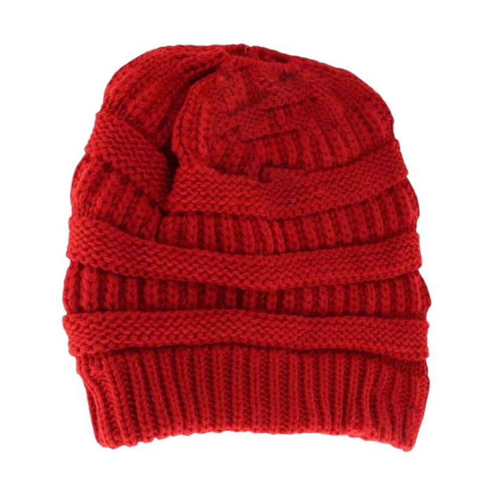 Solid Classic C.C Beanie Tail