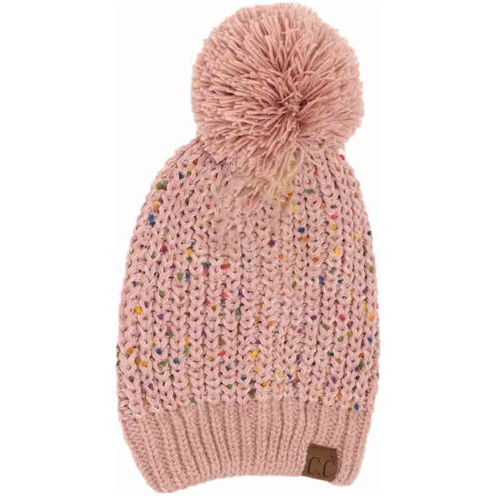 Chenille Confetti Pom C.c Beanie – Madeline Love display picture 1
