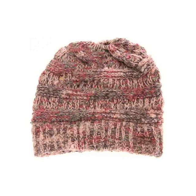 Rose Confetti Beanie Tail CC Beanie combines cozy warmth with a playful design, featuring a flexible opening to comfortably accommodate a ponytail or bun. Crafted from soft, breathable fabric, it ensures all-day comfort while keeping you stylish in cooler weather. Ideal for active lifestyles and casual wear, this beanie offers both practicality and a distinctive look. 
