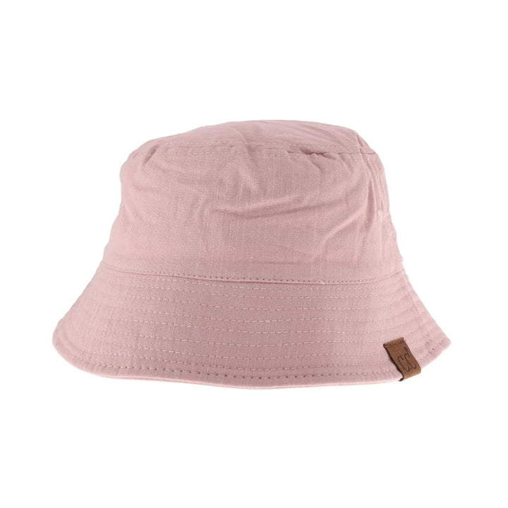 Rose Solid Cotton C.C Bucket Hat is expertly crafted from durable, breathable cotton fabric, ensuring all-day comfort and long-lasting wear. Its classic bucket design provides effective sun protection with a structured brim that shields your face and eyes from harmful UV rays. Ideal for outdoor activities or casual wear, this hat combines practical functionality with a timeless, versatile style.