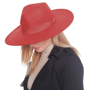 Rust Bow Band Pointed Solid Panama Hat, a beautiful & comfortable Panama hat is suitable for summer wear to amp up your beauty & make you more comfortable everywhere. Perfect for keeping the sun off your face, neck, and shoulders. It's an excellent gift item for your friends & family or loved ones this summer.
