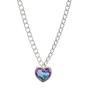 Silver Heart Stone Pendant Necklace is crafted from genuine sterling silver and features a statement-making heart stone centerpiece. The pendant comes with a delicate chain that can be customized for a nice fit which makes it perfect for any occasion. This is the perfect gift for someone special! 