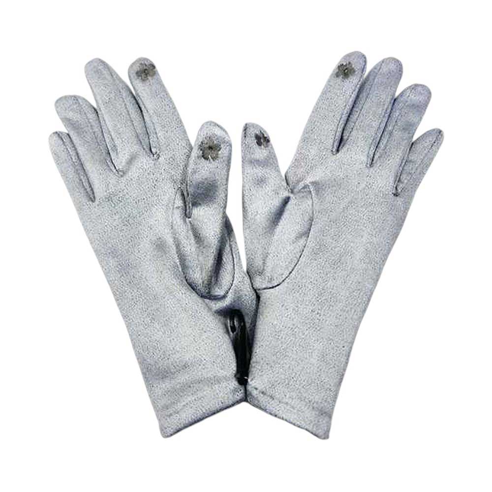 Silver-Puffer Smart Touch Gloves, Perfect combination of style and functionality. With their innovative design, you can easily use your touch screen devices without having to remove your gloves. Made with high-quality materials, these gloves are both durable and comfortable, making them an ideal choice for the colder months
