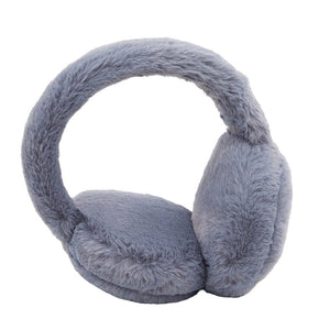 Steel Blue C.C Faux Fur Must Have Winter Warm Earmuff, features a soft and cozy faux fur outer shell for superior insulation. Its lightweight design and adjustable band make it comfortable to wear. This earmuff will keep you warm in the cold winter months. A thoughtful winter gift idea for friends and family members.