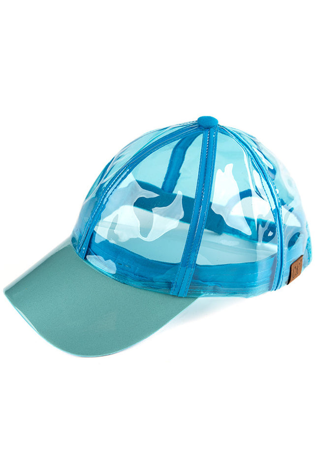 TURQUOISE C.C BASEBALL CAP is made with high-quality materials, perfect for protecting your head and face from the sun's harmful rays. With a stylish design and durable construction, this cap is suitable for any outdoor activity. Stay calm and protected with C.C BASEBALL CAP.