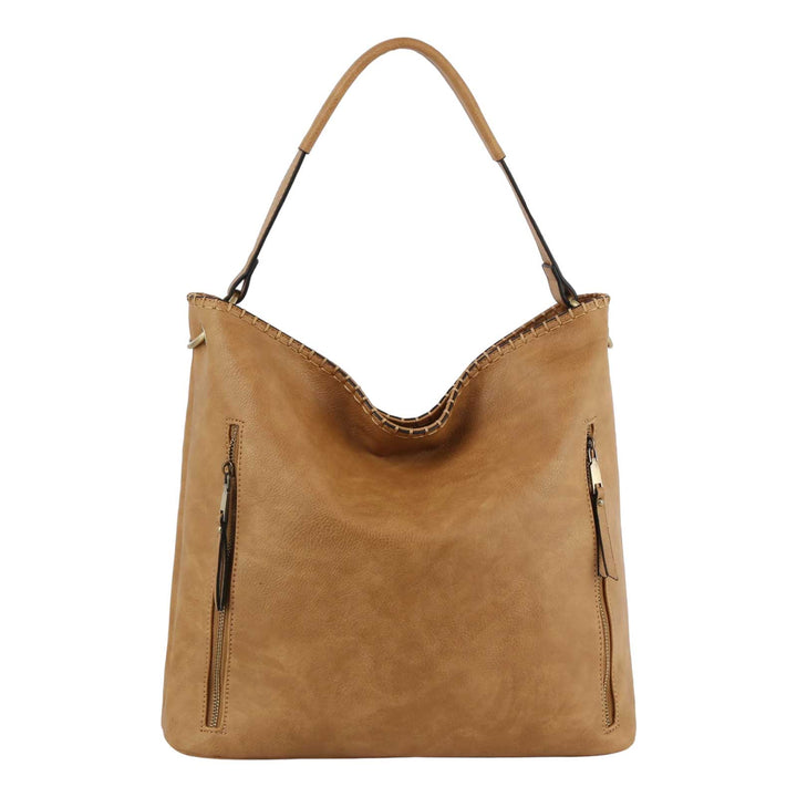 Tan Faux Leather Fashion Hobo Handbag with Guitar Strap, you can adjust according to your style can be used as crossbody. Look like the ultimate fashionista with these Hobo Handbag! Add something special to your outfit! This fashionable bag will be your new favorite accessory. Perfect Birthday Gift, Anniversary Gift, Mother's Day Gift, Graduation Gift, Valentine's Day Gift.