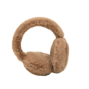 Taupe C.C Faux Fur Must Have Winter Warm Earmuff, features a soft and cozy faux fur outer shell for superior insulation. Its lightweight design and adjustable band make it comfortable to wear. This earmuff will keep you warm in the cold winter months. A thoughtful winter gift idea for friends and family members.