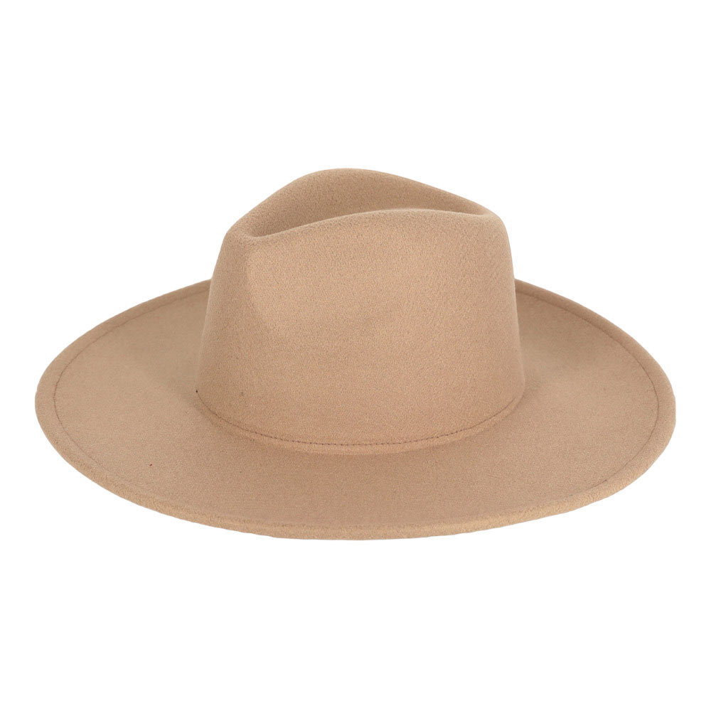 Taupe Solid Fedora Panama Hat, is offering breathable comfort for the perfect summer look. The brim offers shade from the sun and the classic fedora shape makes it a timeless accessory. Look your best and stay comfortable in this stylish Solid Fedora Panama Hat. 
