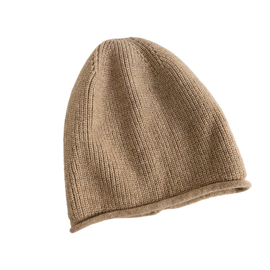 Taupe Trendy Solid Knit Beanie Hat, wear this beautiful beanie hat with any ensemble for the perfect finish before running out the door into the cool air. An awesome winter gift accessory and the perfect gift item for Birthdays, Christmas, Stocking stuffers, Secret Santa, holidays, anniversaries, Valentine's Day, etc.