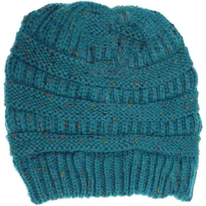 Teal Flecked Beanie Tail CC Beanie combines functional warmth with stylish design. Crafted from a soft, flecked knit fabric, it offers durable comfort for cold weather. Its signature tail silhouette adds a modern twist, providing a relaxed fit that accommodates various hairstyles. Ideal for outdoor activities or everyday wear, this beanie ensures you stay cozy while maintaining a polished look.