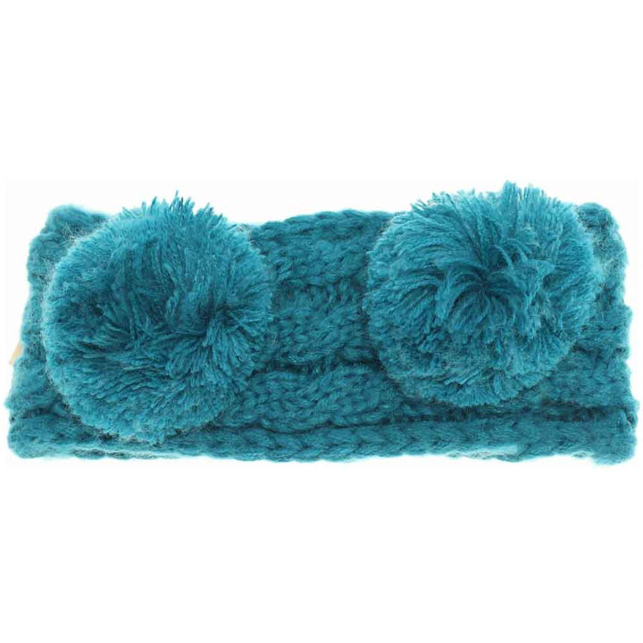 Teal Kids Solid Double Pom Head Wrap combines comfort and style for active little ones. Crafted from soft, stretchy fabric, it ensures a secure fit throughout playtime or daily wear. The double pom design adds a playful touch, making it an ideal accessory to keep hair neatly in place while enhancing any outfit with fun, youthful charm. Durable and easy to clean, it’s perfect for both busy kids and parents. 