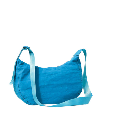 Women's Solid Nylon Sling Bag Crossbody - Teal