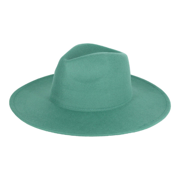 Turquoise Solid Fedora Panama Hat, is offering breathable comfort for the perfect summer look. The brim offers shade from the sun and the classic fedora shape makes it a timeless accessory. Look your best and stay comfortable in this stylish Solid Fedora Panama Hat.