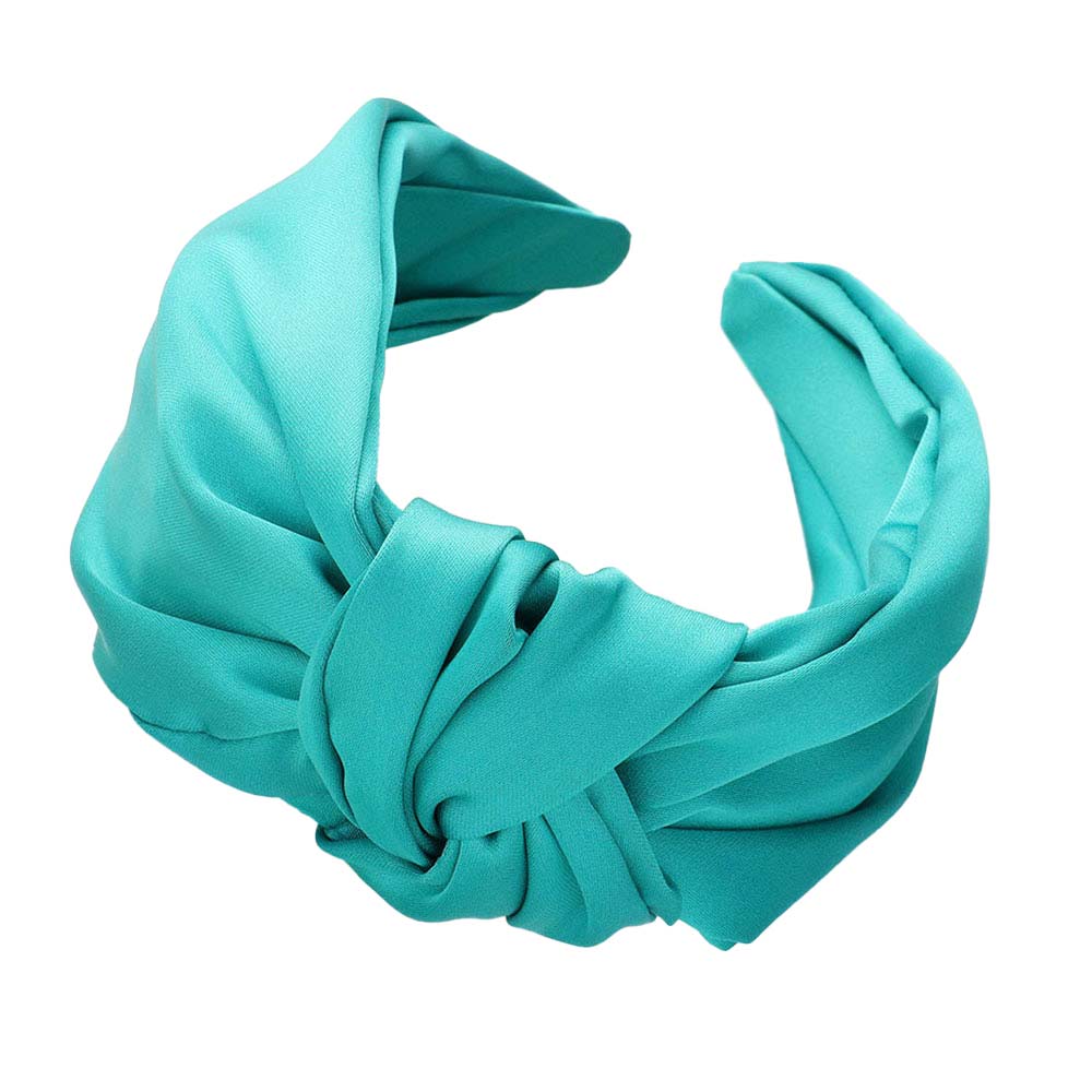 Turqouise Beautiful Solid Knot Burnout Headband, be the ultimate trendsetter & be prepared to receive compliments wearing this solid knot headband with all your stylish outfits! Perfect for everyday wear, outdoor festivals, and many more. Awesome gift idea for your loved one or yourself.