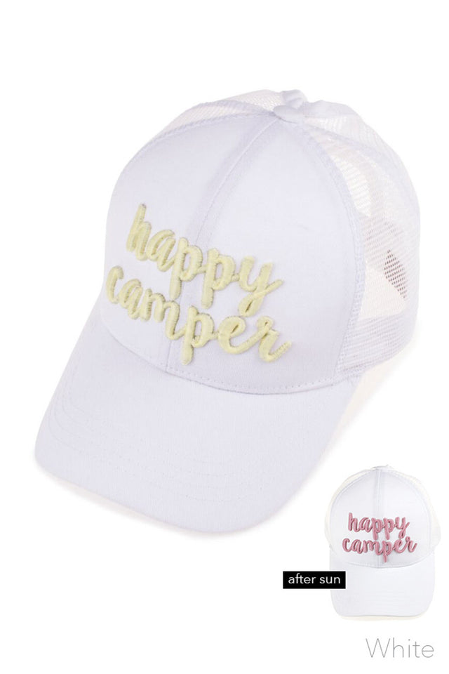 White C.C Pony Cap is perfect for anyone looking for a stylish and practical accessory. Made by industry experts, this cap features a sleek design and durable materials. Pair it with any outfit for a versatile and comfortable look.