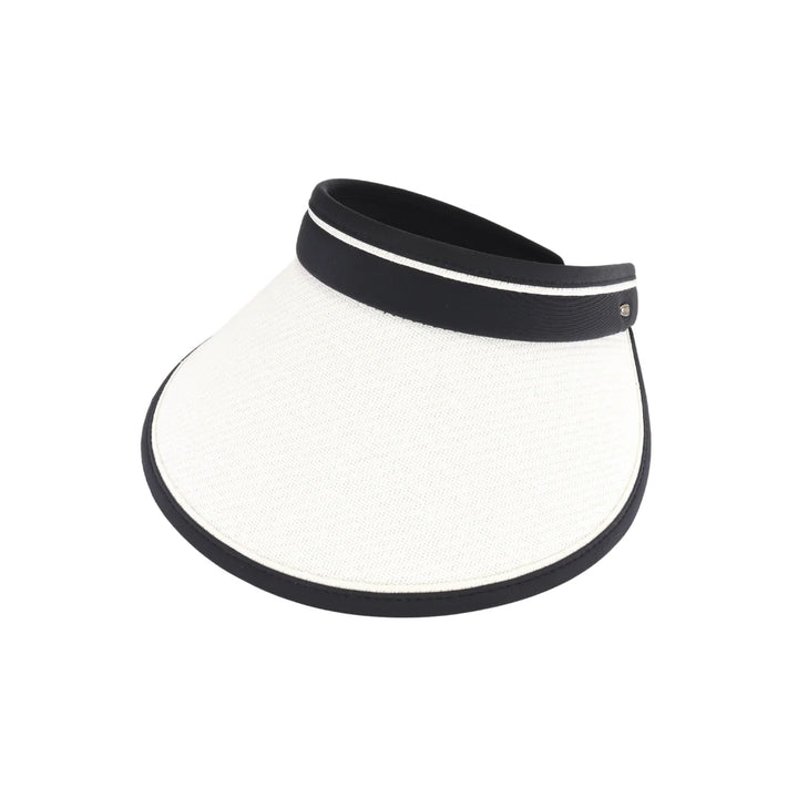 White Bold Adjustable Straw Visor C.C Sunhat offers expert sun protection with a stylish, breathable design. Crafted from durable straw, it features an adjustable band for a secure, customized fit. Ideal for outdoor activities, this sunhat shields your face from harmful UV rays while maintaining comfort and ventilation. Its bold visor design combines functionality with a modern aesthetic, making it a practical choice for sun safety and fashion. 