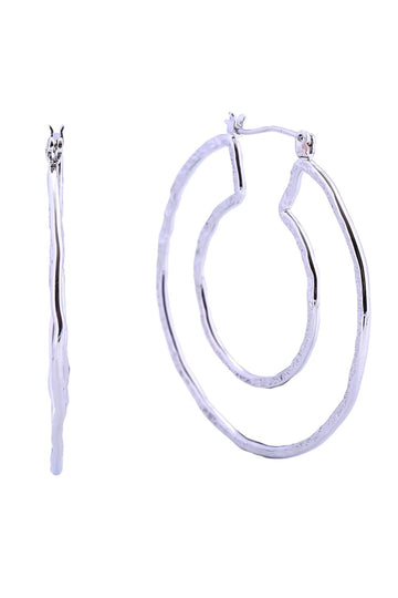 White Gold Elevate your everyday look with these stunning 14K Linear Hoop Pincatch Earrings. Crafted from hypoallergenic brass and dipped in luxurious 14K gold or white gold, these earrings combine elegance with comfort. Measuring 4.4cm in diameter, they offer a modern linear design that complements any style. Lead and nickel compliant for sensitive skin, and proudly made in Korea. Perfect for all-day wear without compromise.